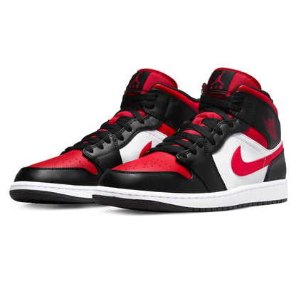 Air Jordan 1 Mid 'Black Fire Red' - Kick Game