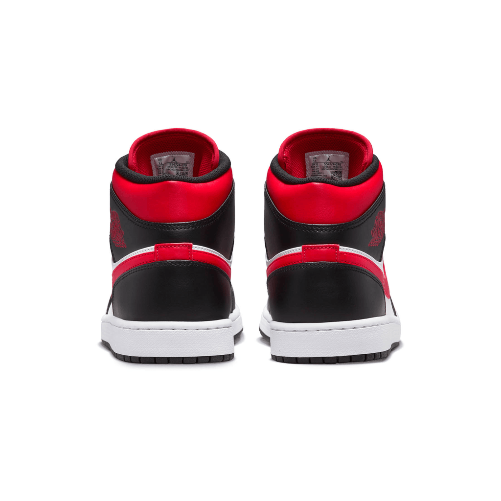 Air Jordan 1 Mid 'Black Fire Red' — Kick Game Air Jordan 1 Mid 'Black Fire Red' — Kick Game