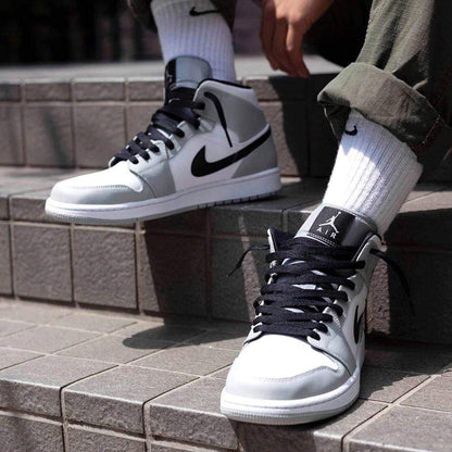 Air Jordan 1 Mid 'Smoke Grey' - Kick Game