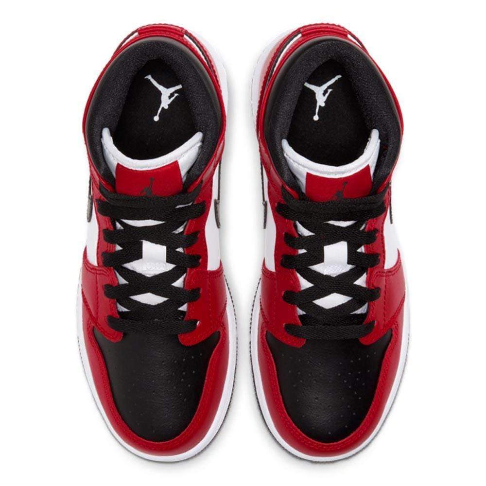 Jordan 1 Mid Chicago Black Toe - CerbeShops