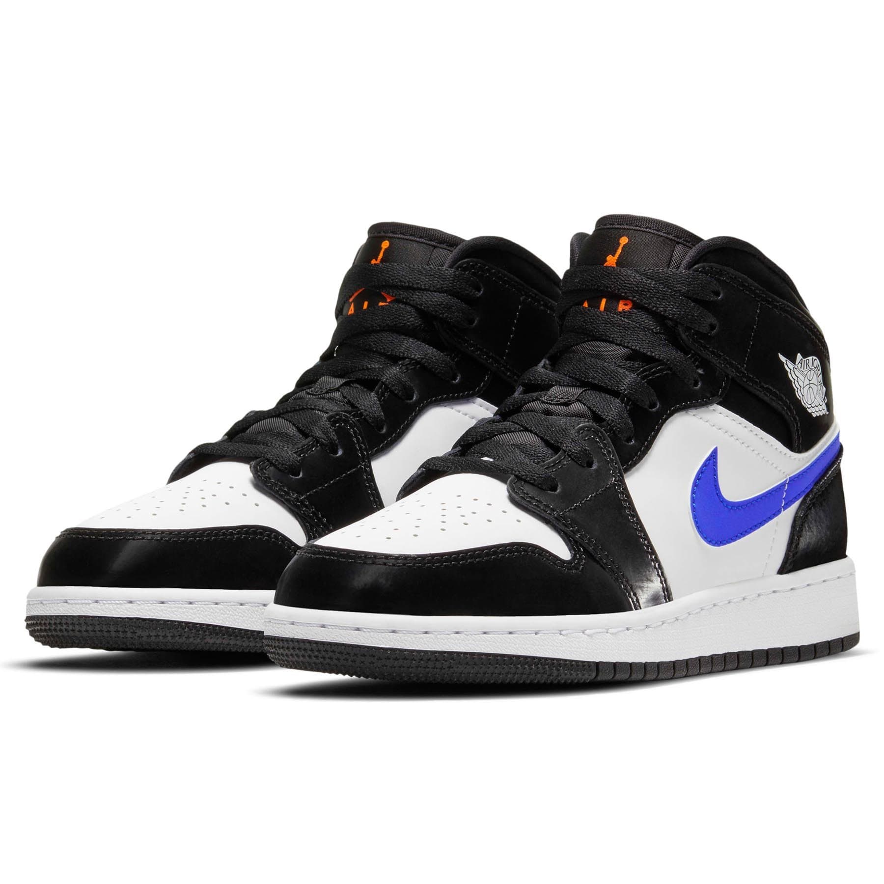 Air Jordan 1 Mid GS 'Black Racer Blue' - Kick Game
