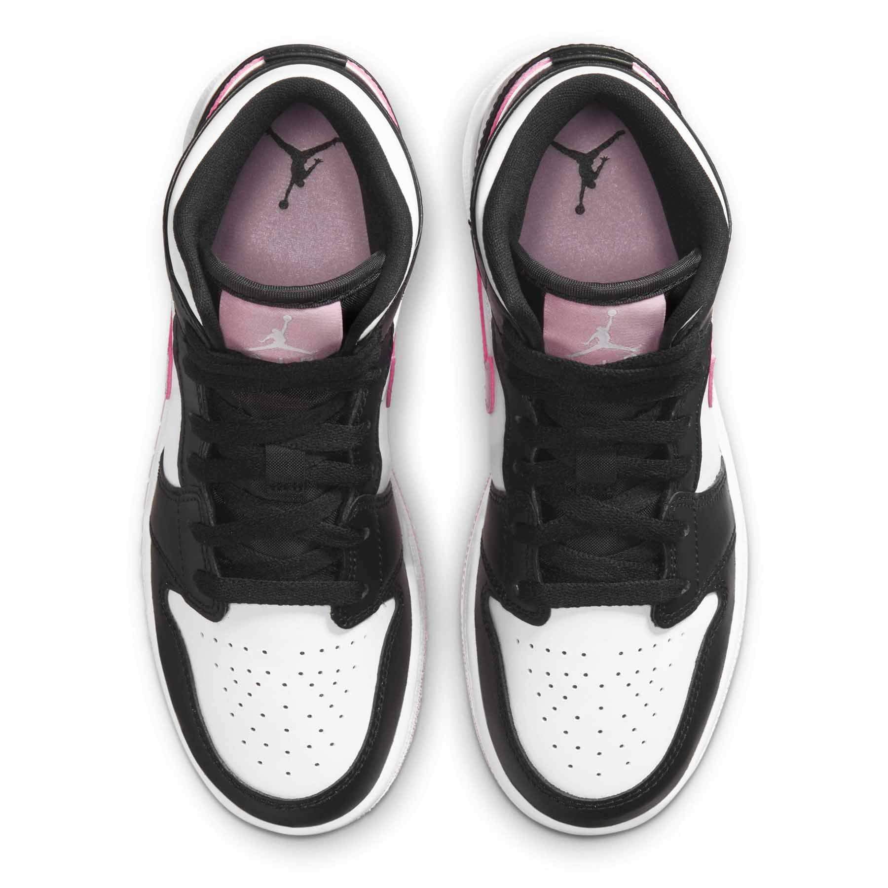 Air Jordan 1 Mid GS 'White Light Arctic Pink' - Kick Game
