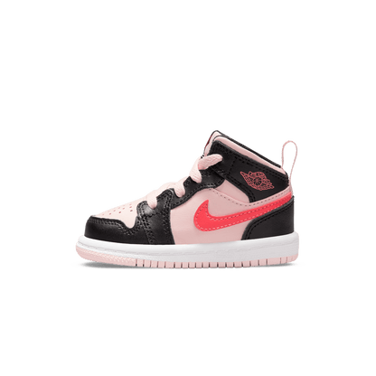 Air Jordan 1 Mid TD 'Black Pink Crimson' - Kick Game