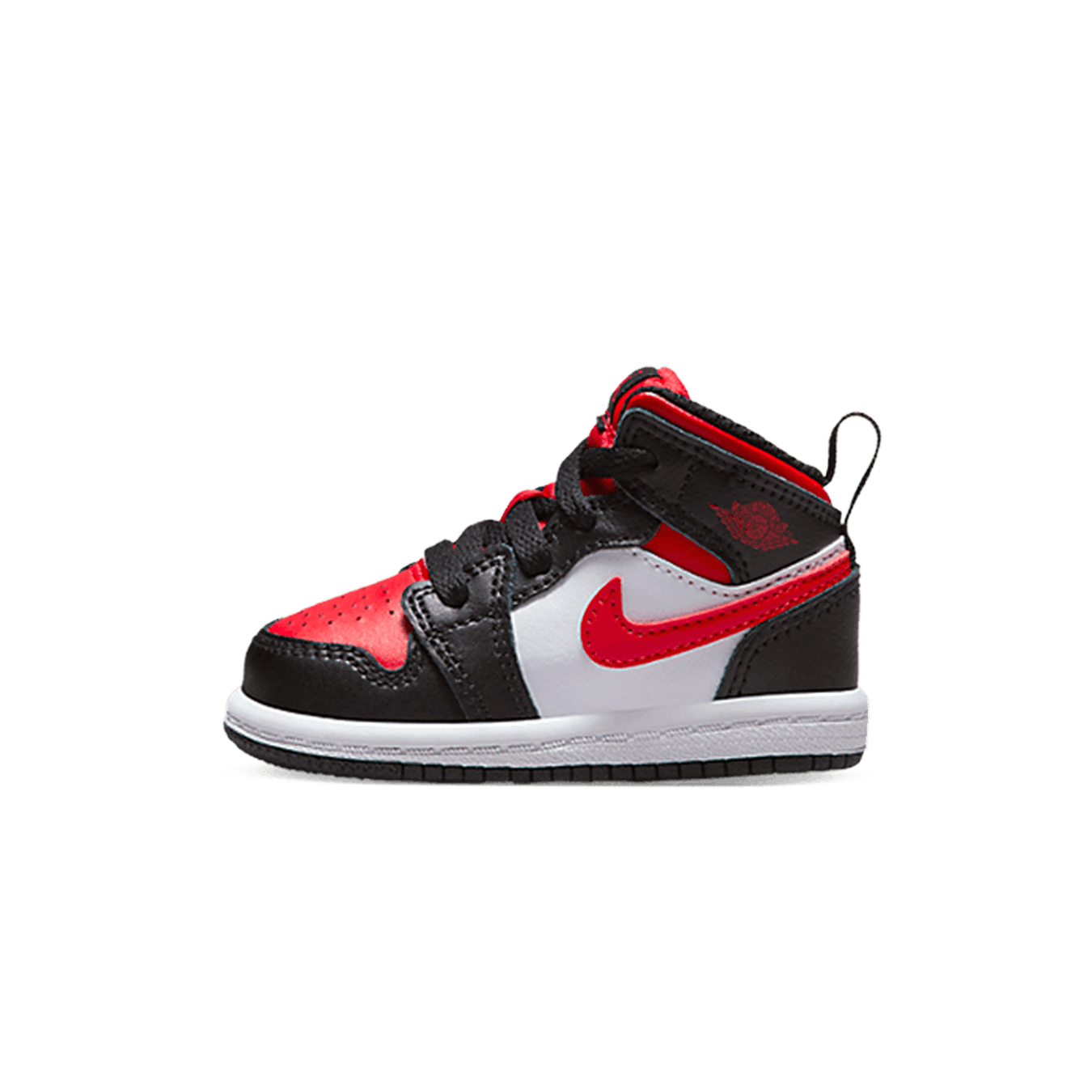 Air Jordan 1 Mid TD 'Black Fire Red' - Kick Game