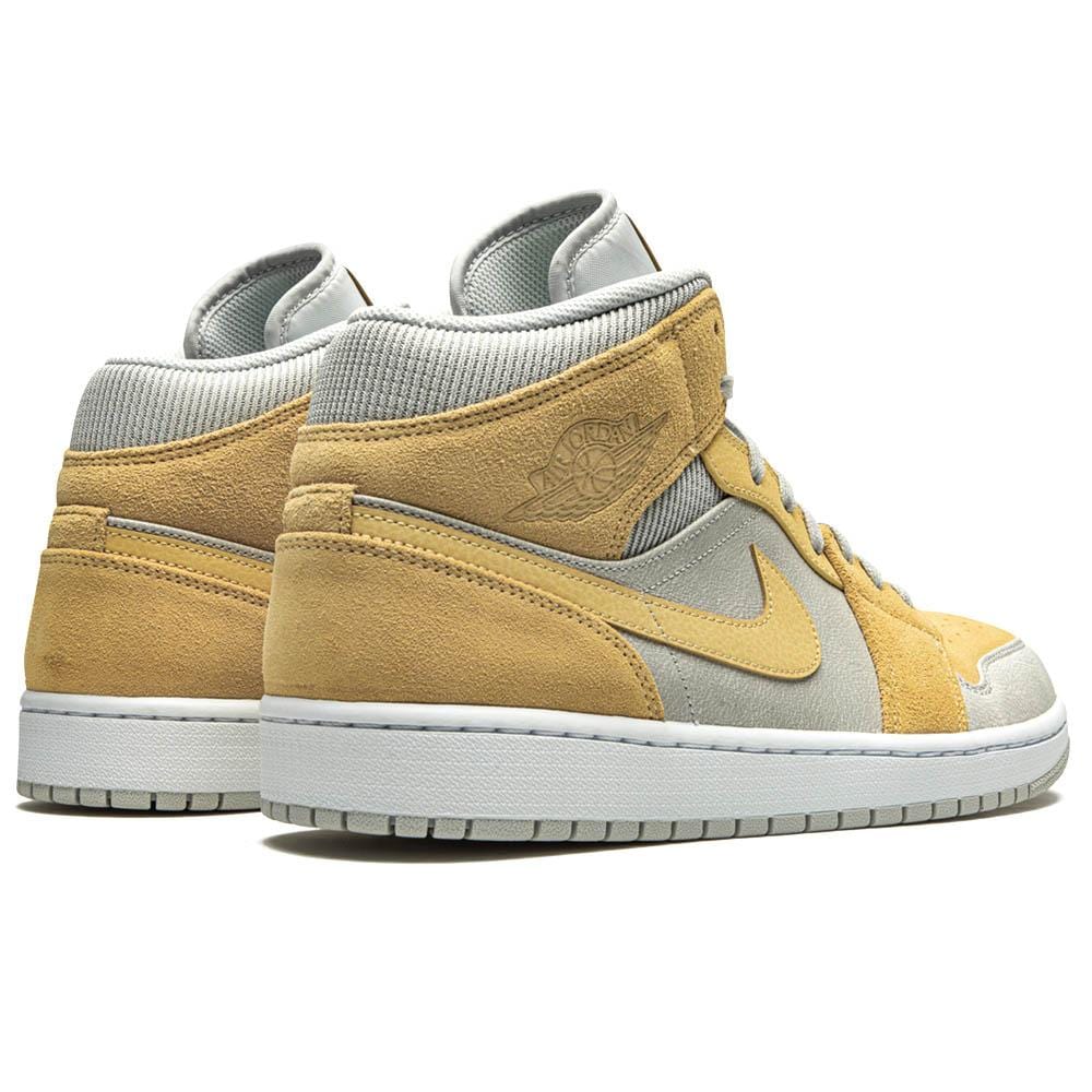 Air Jordan 1 Mid SE Grey Fog Lemon Wash - Kick Game
