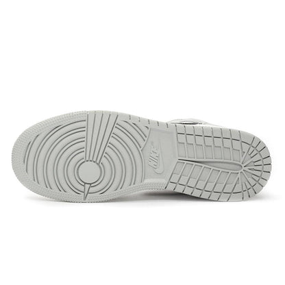 Air Jordan 1 Mid GS "Light Smoke Grey" - Kick Game