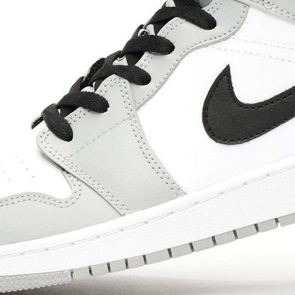 Air Jordan 1 Mid GS "Light Smoke Grey" - Kick Game