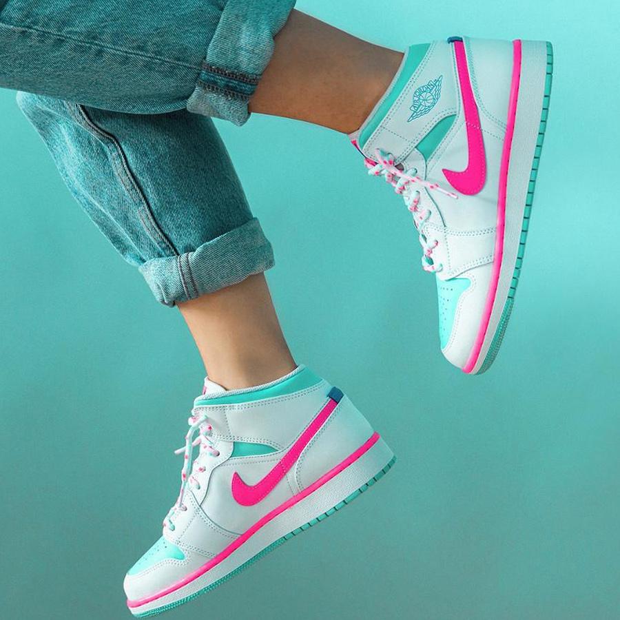 Nike Air Jordan Digital Pink Custom Air Jordan Digital Pink