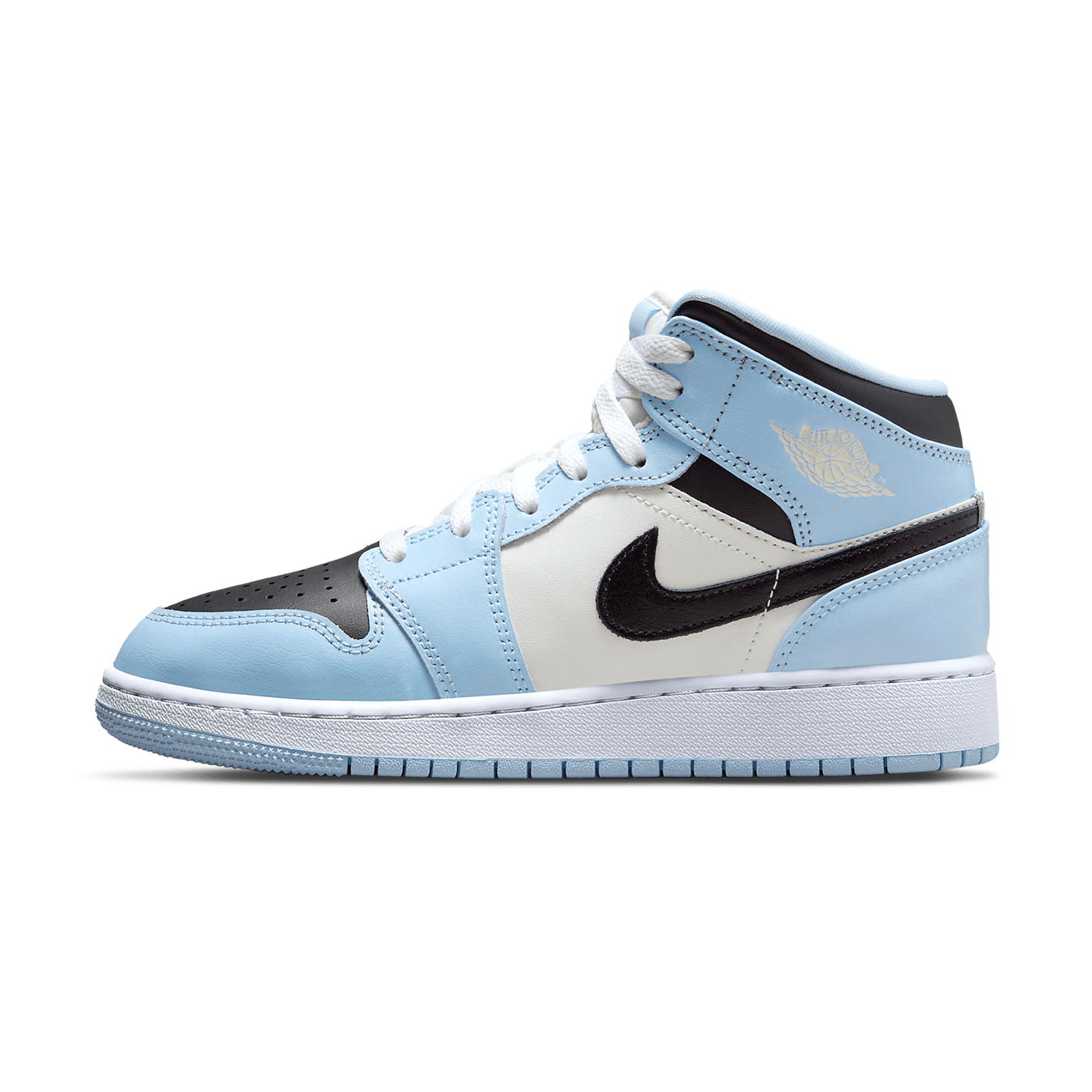 Air Jordan 1 Mid GS 'Ice Blue' - Kick Game
