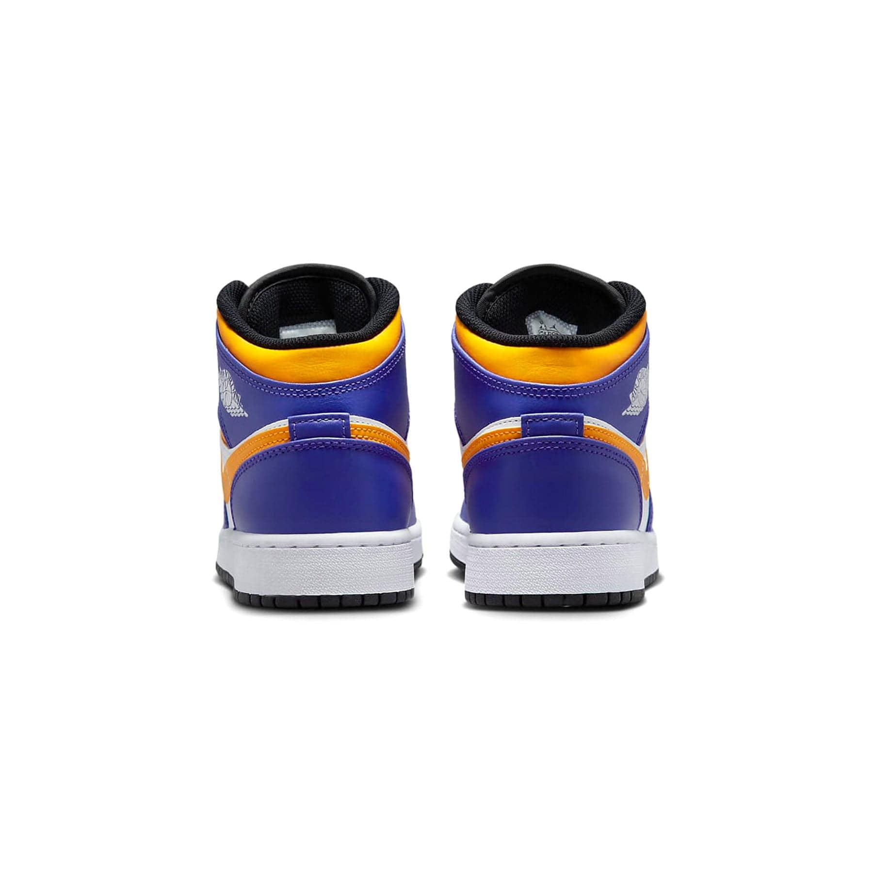 Air Jordan 1 Mid GS 'Lakers' - Kick Game