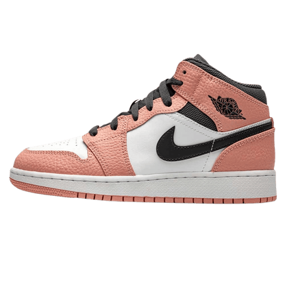 Air Jordan 1 Mid GS ‘Pink Quartz’ - Kick Game