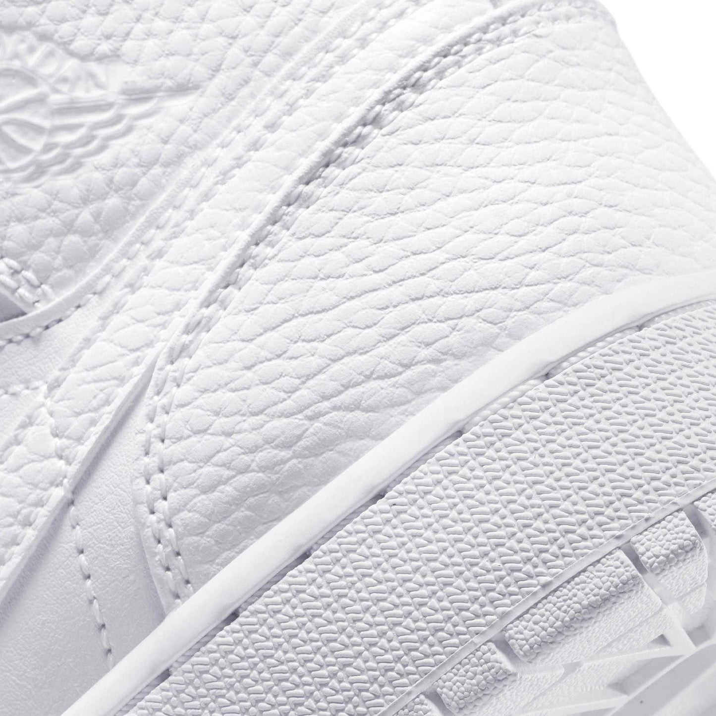 Air Jordan 1 Mid GS 'Triple White' - Kick Game