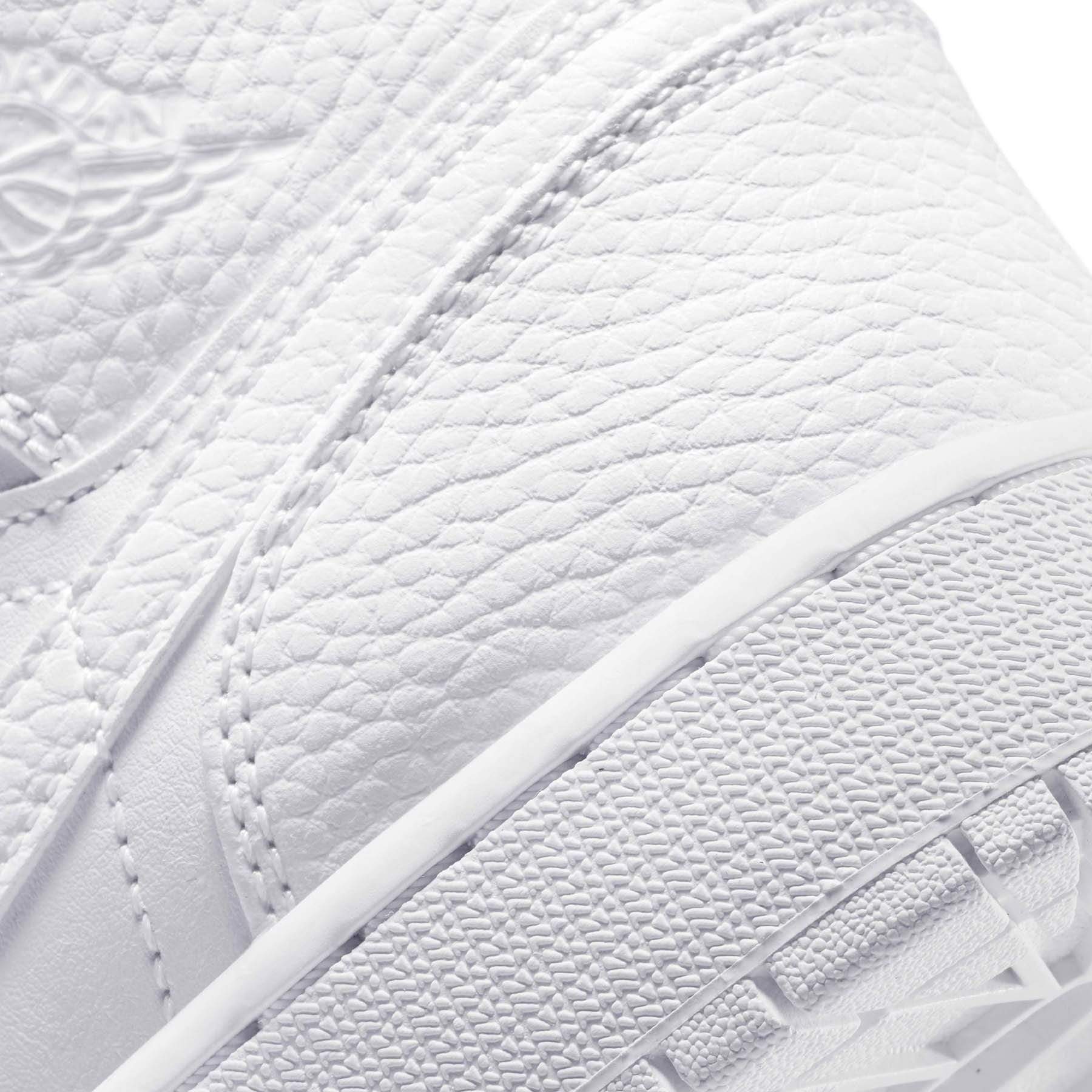 Air Jordan 1 Mid GS 'Triple White' - Kick Game