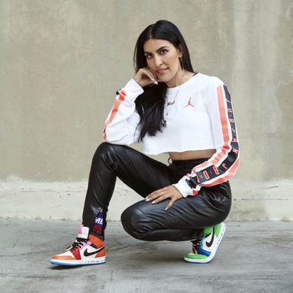 Melody Ehsani x Wmns Air Jordan 1 Mid 'Fearless' - Kick Game