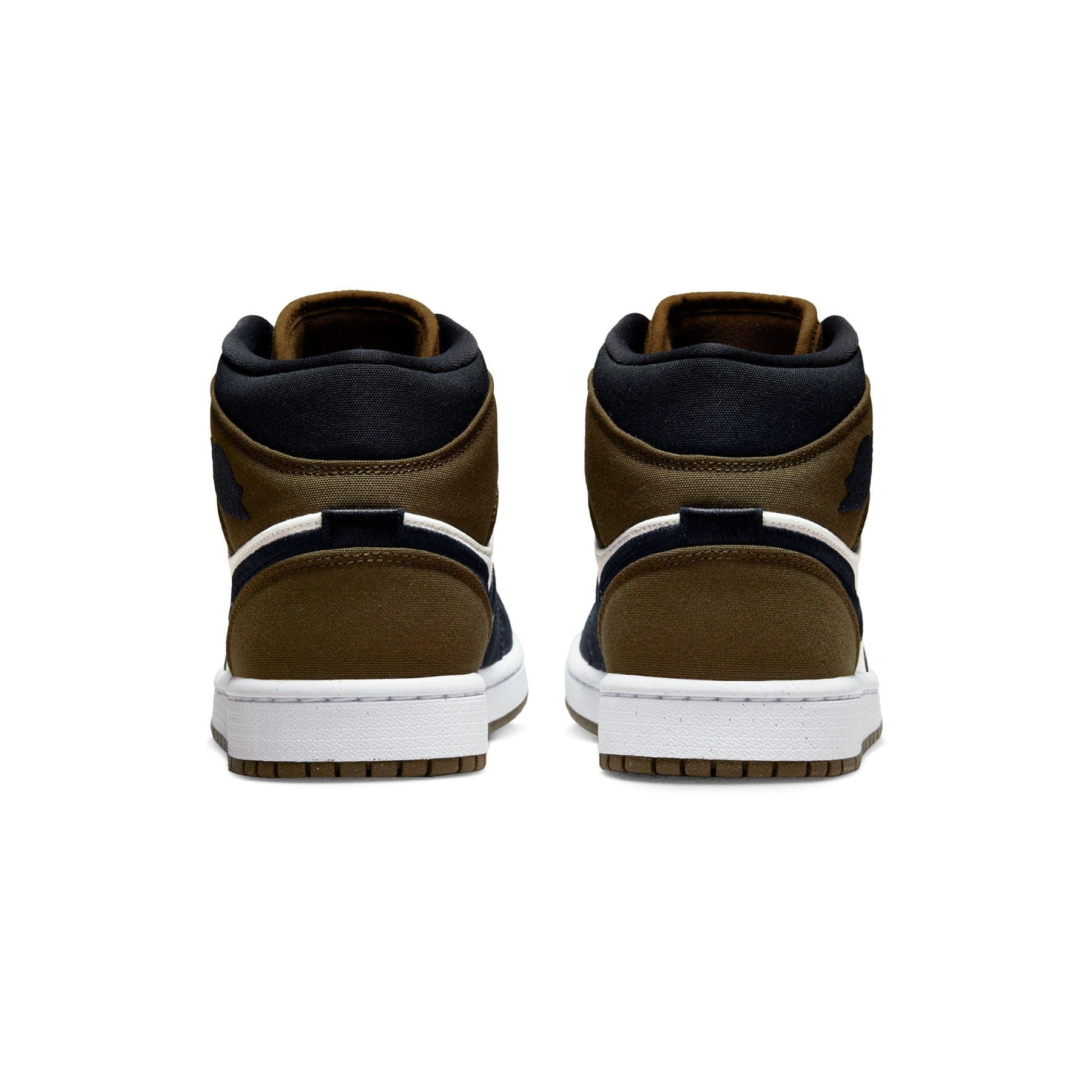 Air Jordan 1 Mid Wmns SE 'Olive Toe' - Kick Game