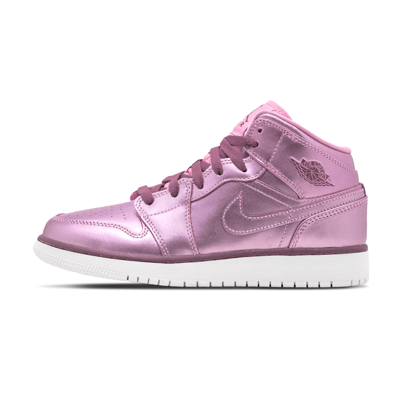 Air Jordan 1 Mid SE GS 'Pink Rose' - Kick Game