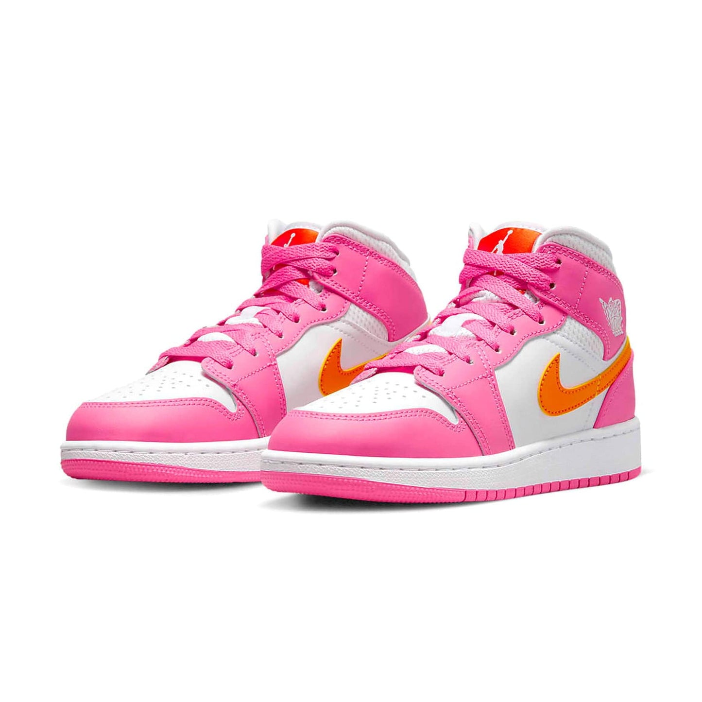 Air Jordan 1 Mid GS 'Pinksicle Orange' - Kick Game