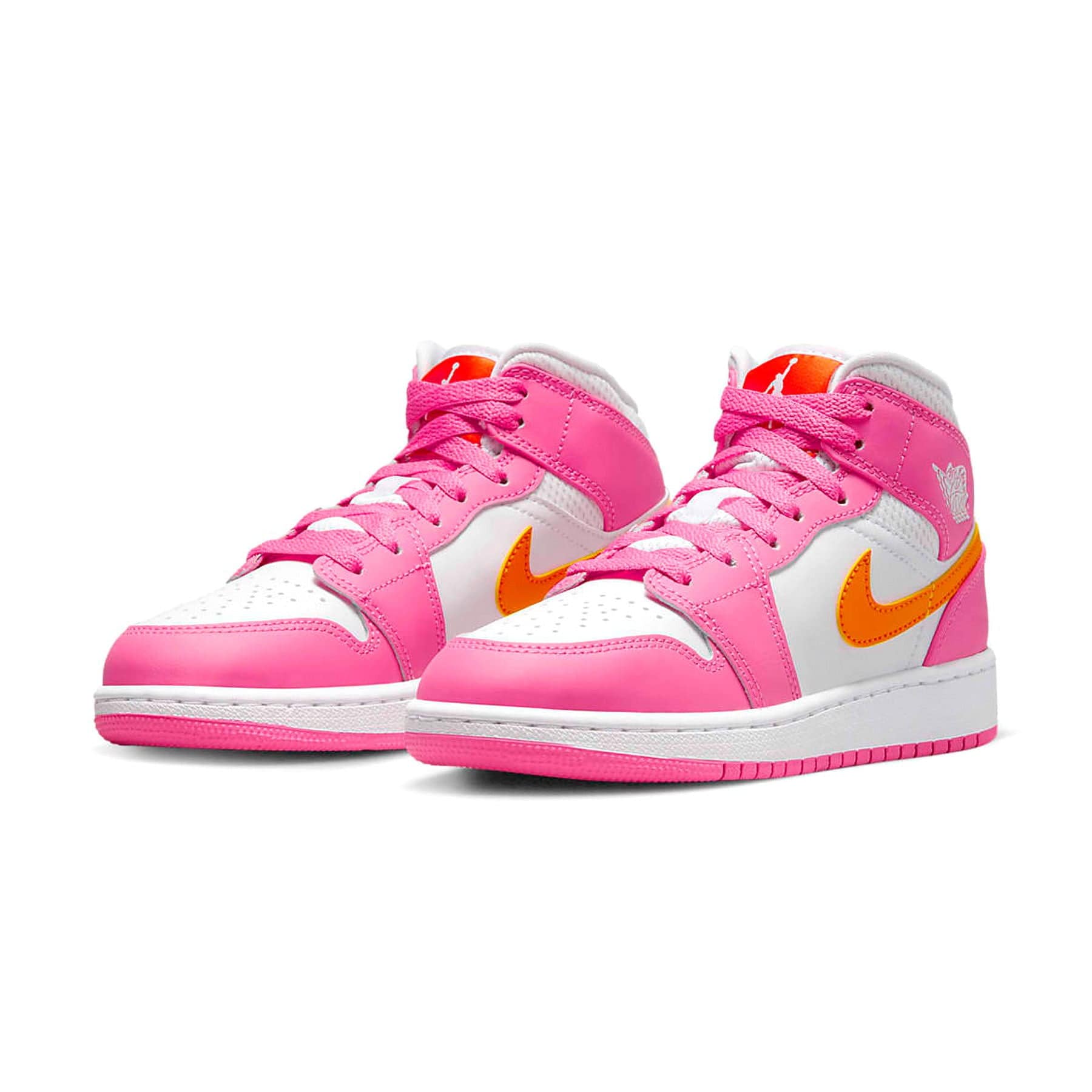 Air Jordan 1 Mid GS 'Pinksicle Orange' - Kick Game