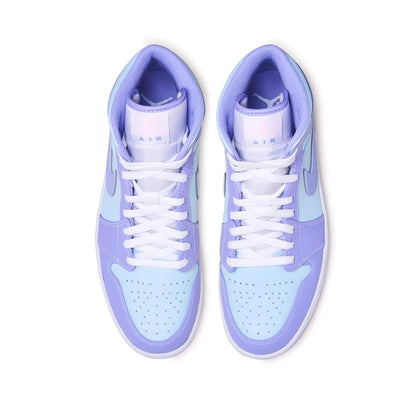 Air Jordan 1 Mid 'Purple Aqua' - Kick Game