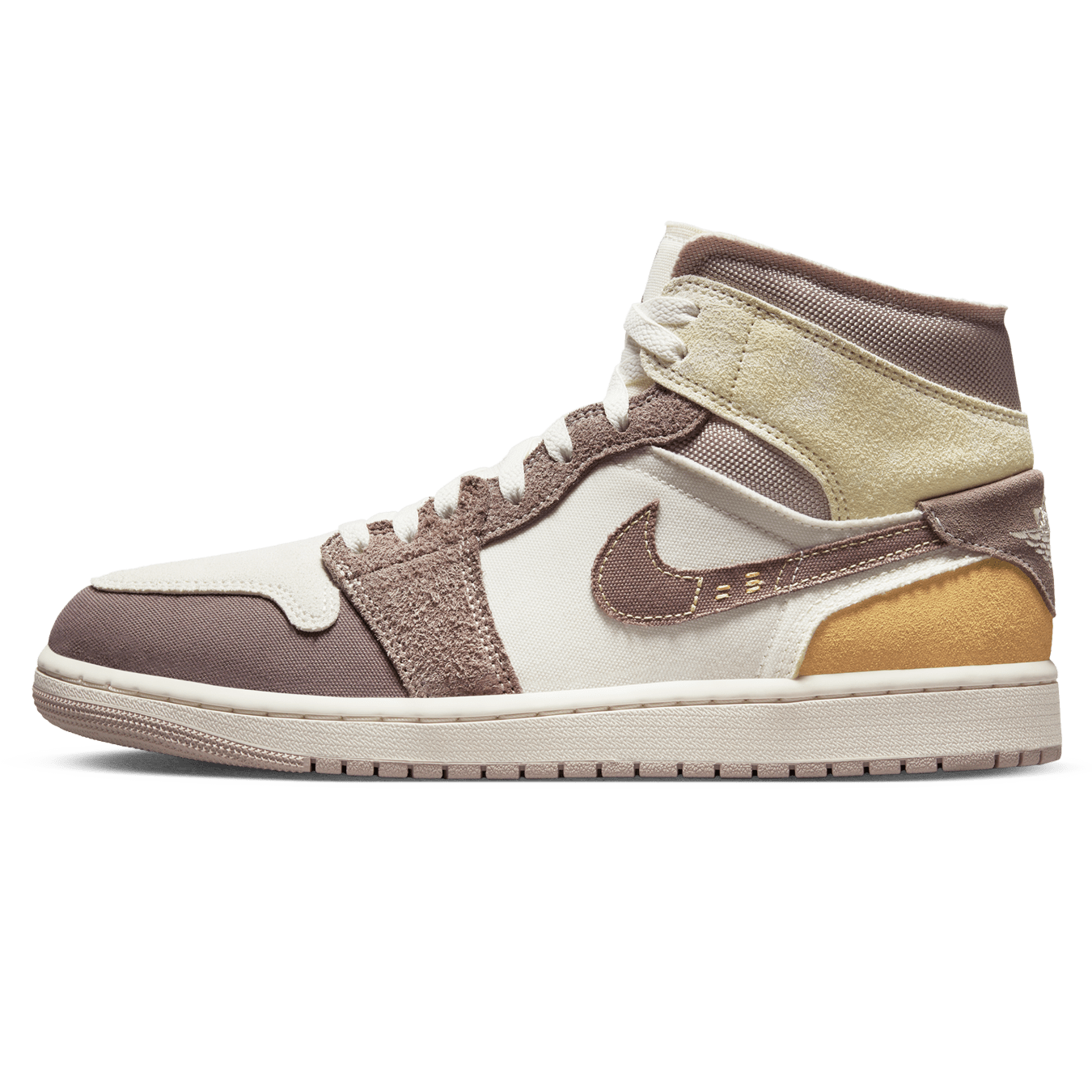 Air Jordan 1 Mid SE Craft 'Inside Out - Taupe Haze' - Kick Game
