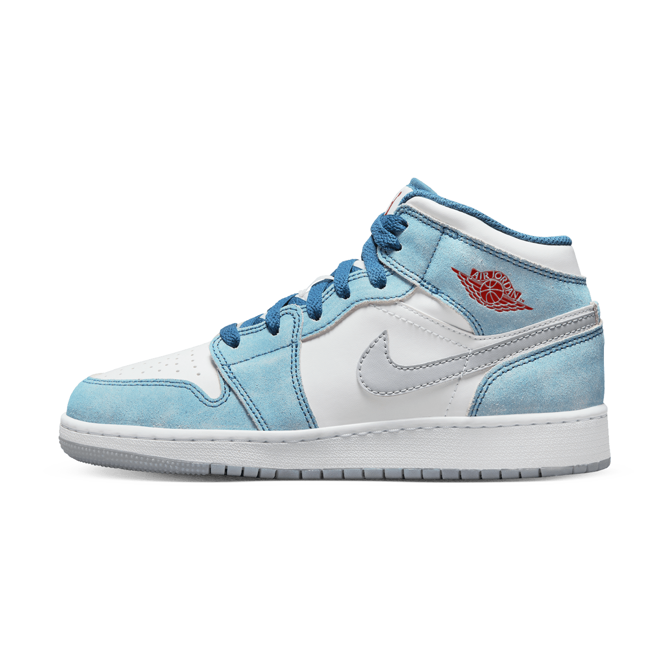 Air Jordan 1 Mid SE GS 'French Blue' � Kick Game
