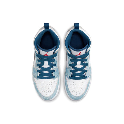 Air Jordan 1 Mid SE PS 'French Blue' - Kick Game