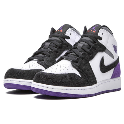 Air Jordan 1 Mid SE GS 'Varsity Purple' - Kick Game