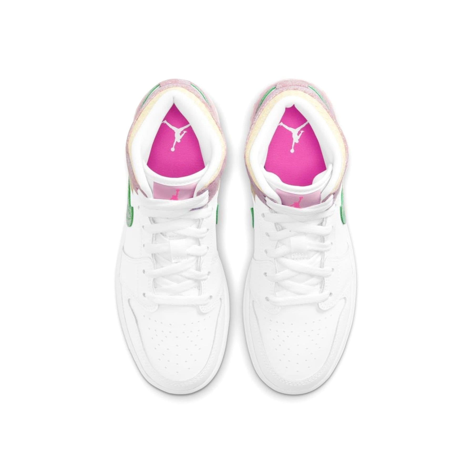 Air Jordan 1 Mid SE GS 'Paint Drip' - Kick Game