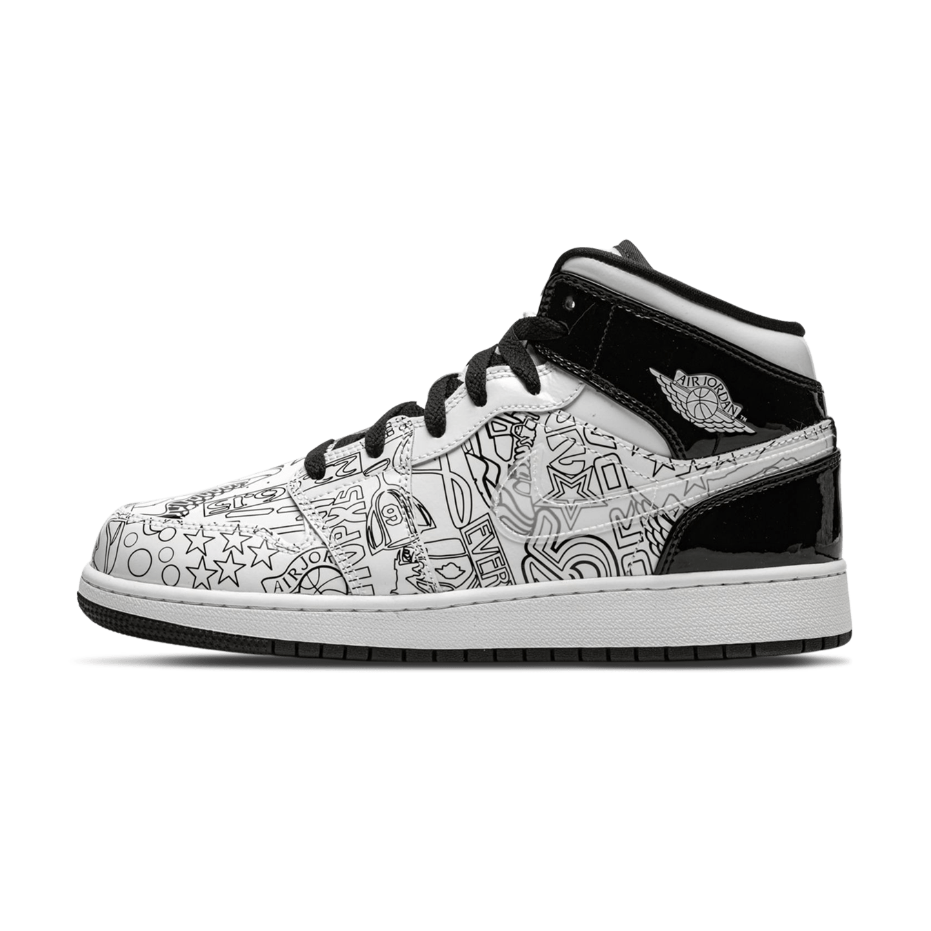 Air Jordan 1 Mid SE GS 'DIY' - Kick Game