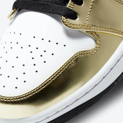 Air Jordan 1 Mid SE GS 'Metallic Gold' - Kick Game