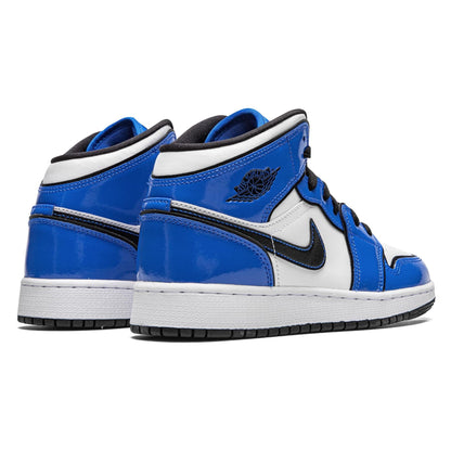 Air Jordan 1 Mid SE GS 'Signal Blue' - Kick Game