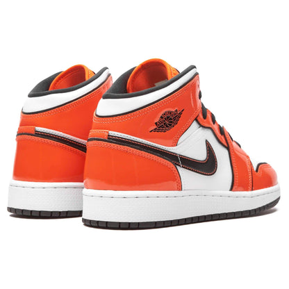 Air Jordan 1 Mid SE GS 'Turf Orange' - Kick Game