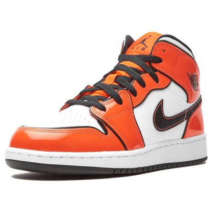 Air Jordan 1 Mid SE GS 'Turf Orange' - Kick Game