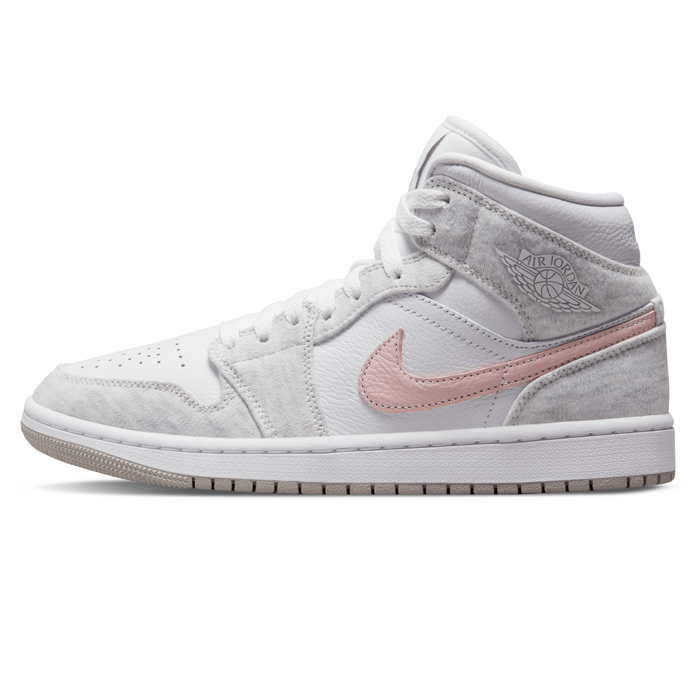 Air Jordan 1 Mid SE Wmns 'White Light Iron Ore' - Kick Game