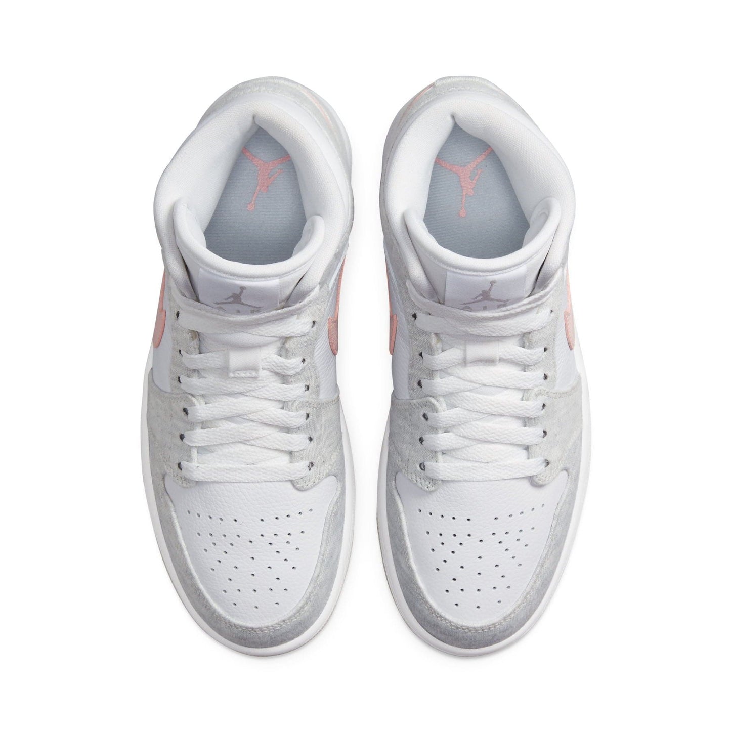 Air Jordan 1 Mid SE Wmns 'White Light Iron Ore' - Kick Game