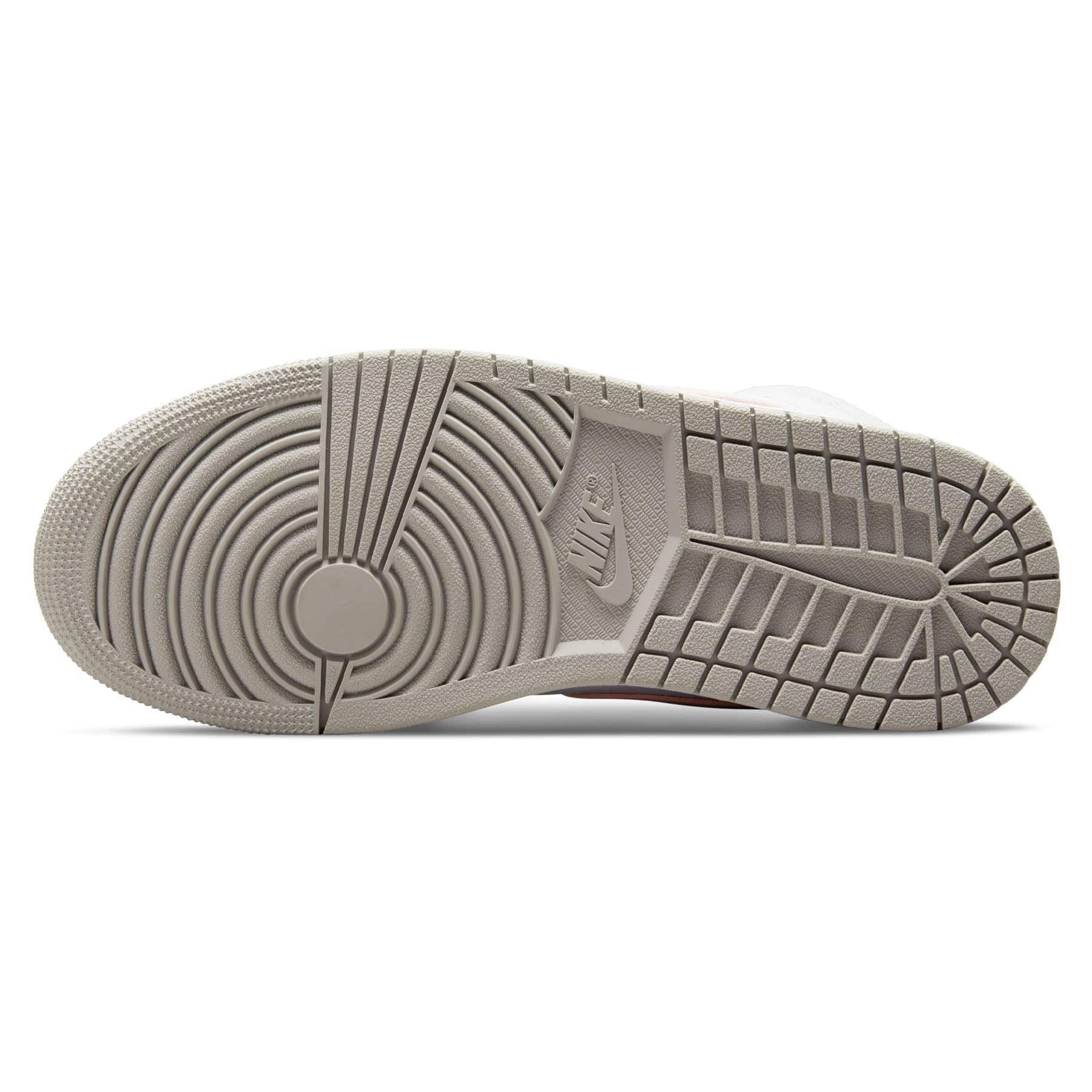 Air Jordan 1 Mid SE Wmns 'White Light Iron Ore' - Kick Game