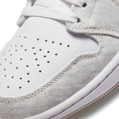 Air Jordan 1 Mid SE Wmns 'White Light Iron Ore' - Kick Game