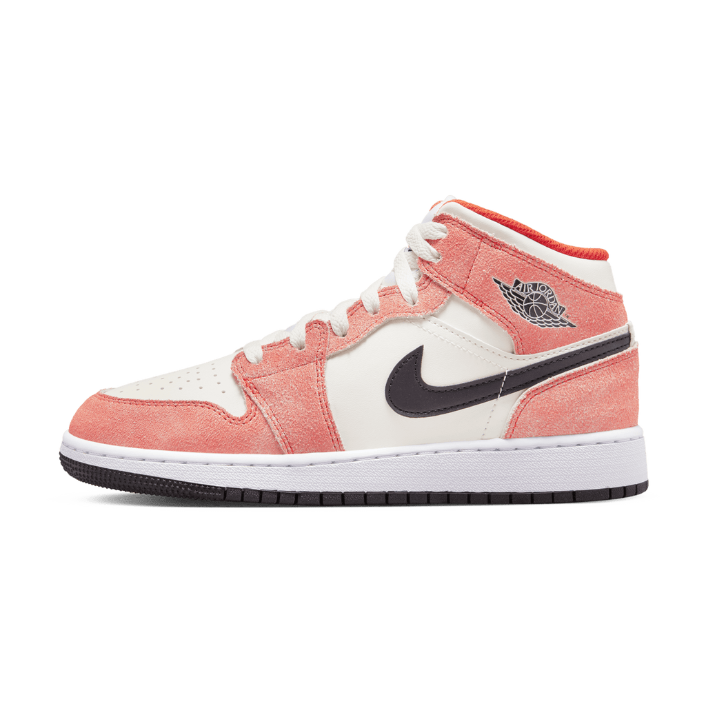 Air jordan 1 mid discount orange