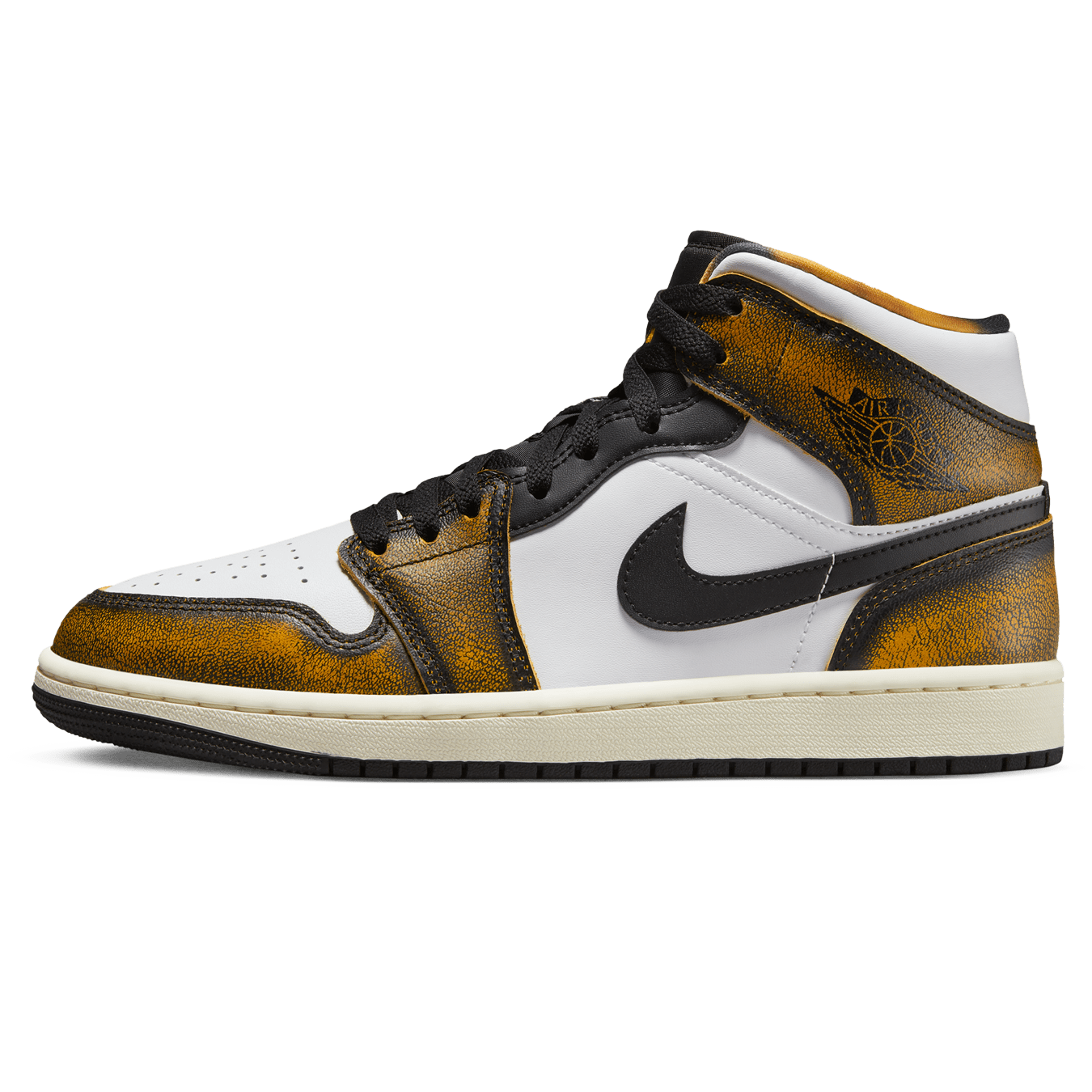 Air Jordan 1 Mid SE 'Wear-Away - Taxi' - Kick Game