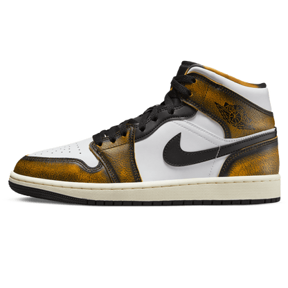 Air Jordan 1 Mid SE 'Wear-Away - Taxi' - Kick Game