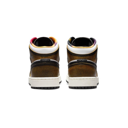 Air Jordan 1 Mid SE GS 'Wear-Away - Taxi' - Kick Game