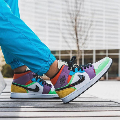 Air Jordan 1 Mid SE Multi-Colour (W) - Kick Game