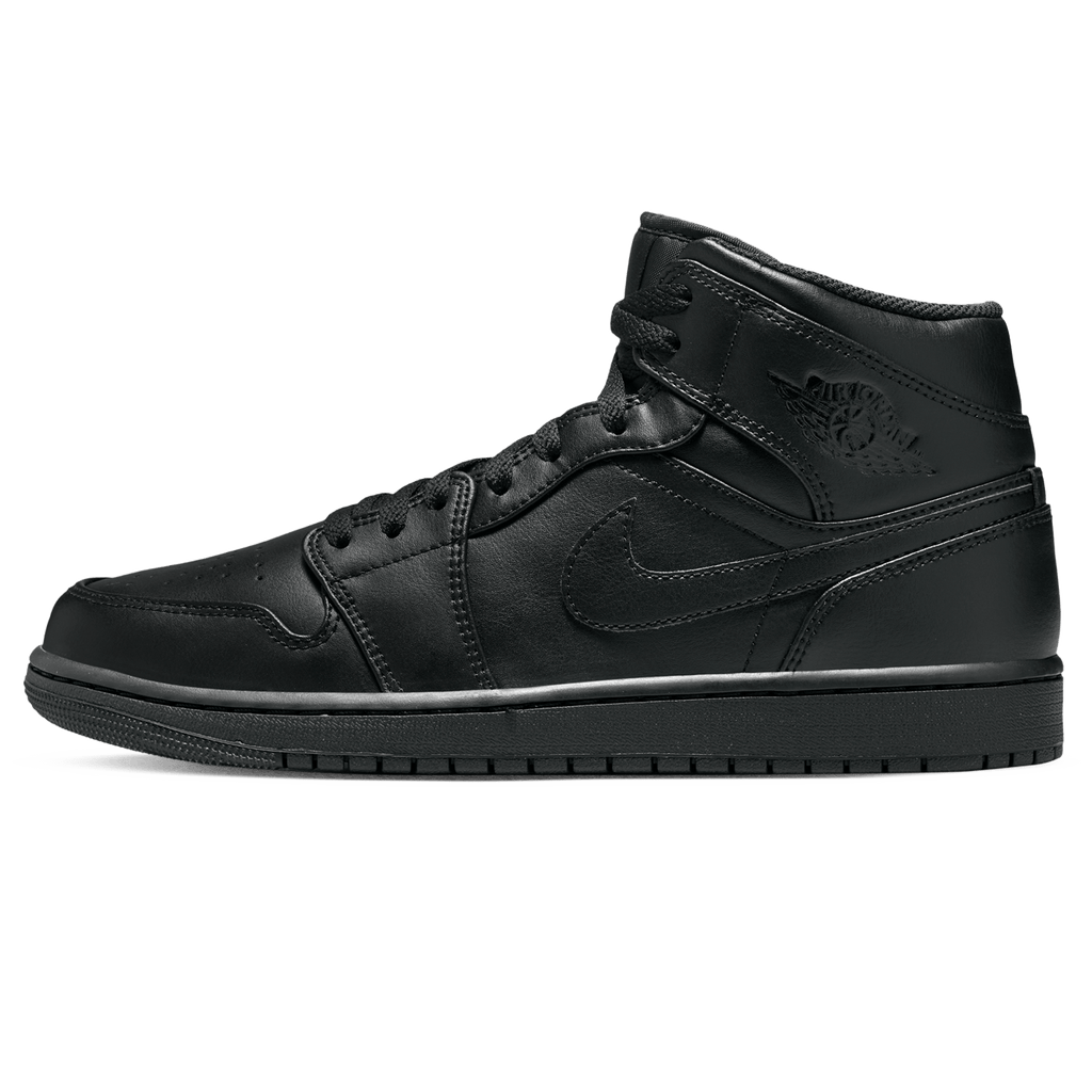 Air Jordan Mid 'Triple Black' 2022 — Kick Game - Main Image