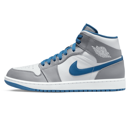 Air Jordan 1 Mid 'Cement True Blue' - Kick Game