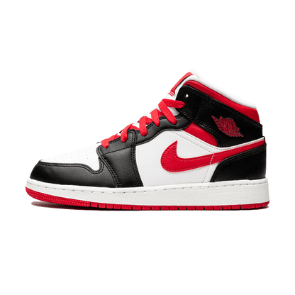 Air Jordan 1 Mid GS 'White Very Berry' - Kick Game
