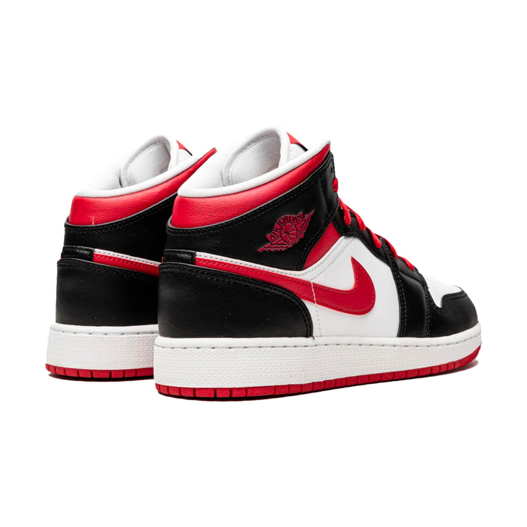 Air Jordan 1 Mid GS 'White Very Berry' - Kick Game
