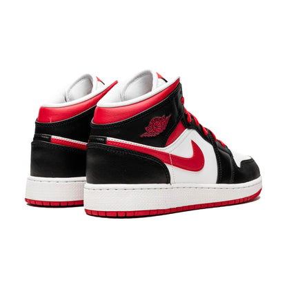 Air Jordan 1 Mid GS 'White Very Berry' - Kick Game