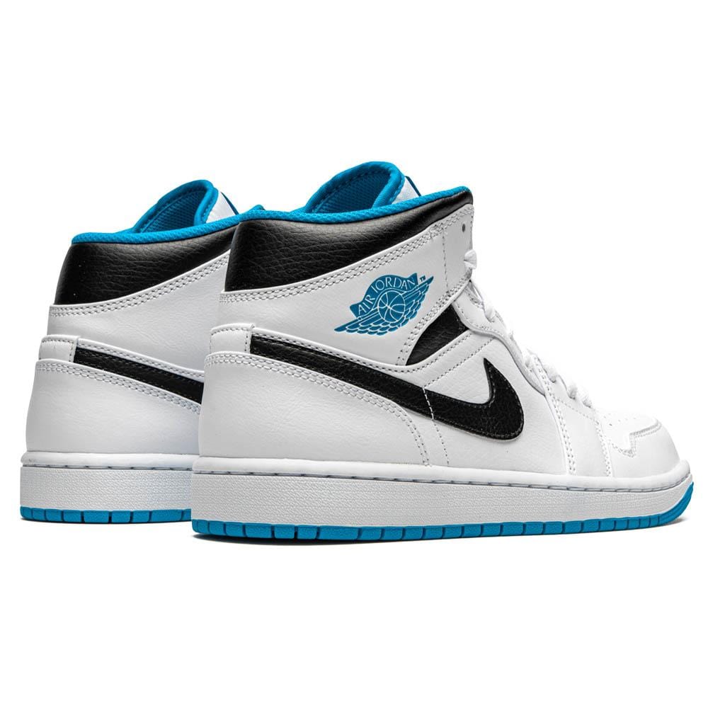 Air Jordan 1 Mid 'Laser Blue' — Kick Game Air Jordan 1 Mid 'Laser Blue' — Kick Game