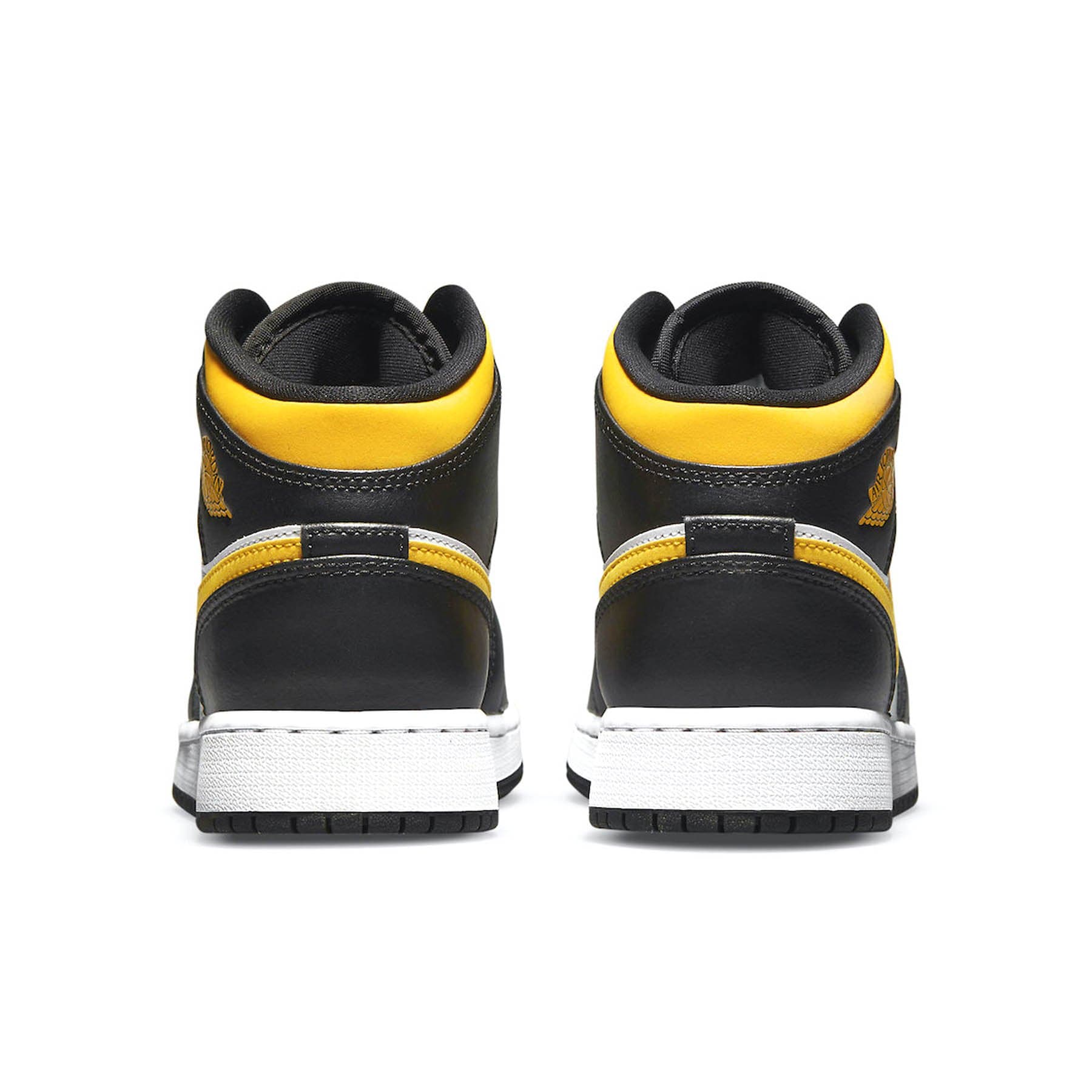 Air Jordan 1 Mid GS 'White Pollen Black' - Kick Game