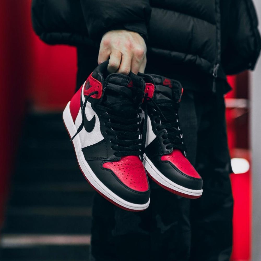 Nike air jordan 1 retro high og bred toe ~~~~ Clearance